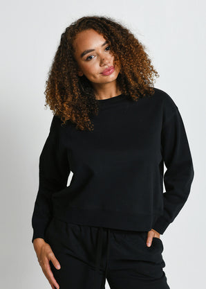 Everyday Sweatshirt Komfort - Black