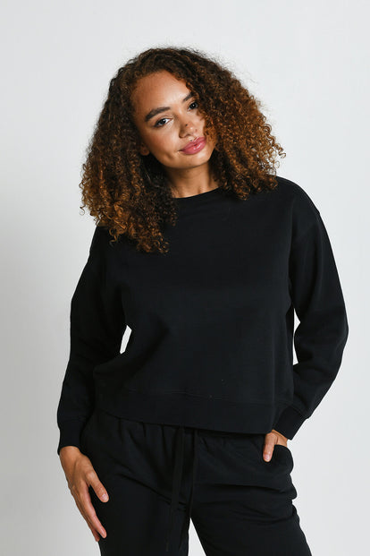 Everyday Sweatshirt Komfort - Black