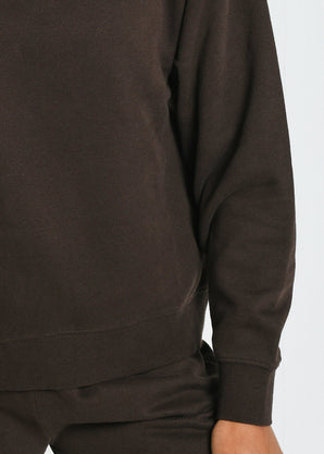 Everyday Sweatshirt Komfort - Espresso Brown