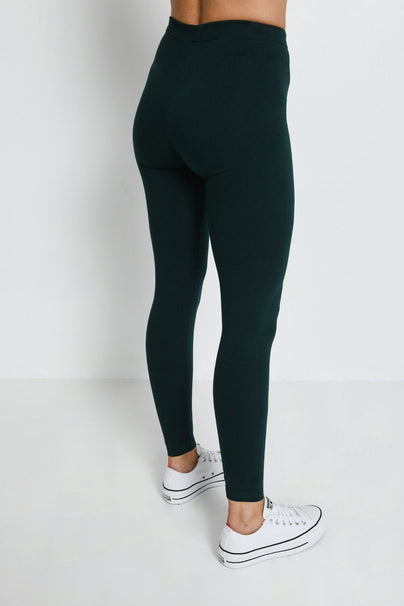 Everyday Leggings - Forest Green