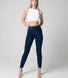 Slim-Fit Mom Jeans - Dark Blue