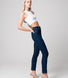 Slim-Fit Mom Jeans - Dark Blue