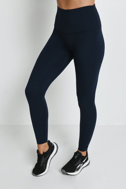 Revitalise High Waisted Leggings - Navy Blue