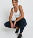 Revitalise 7/8 High Waisted Leggings - Navy Blue