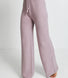 Lounge Strickhose Mit Weitem Bein - Pink