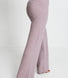 Lounge Strickhose Mit Weitem Bein - Pink