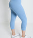 Everyday Cropped Leggings - Powder Blue