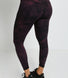 Revitalise 7/8 High Waisted Leggings - Dark Cherry Tie Dye