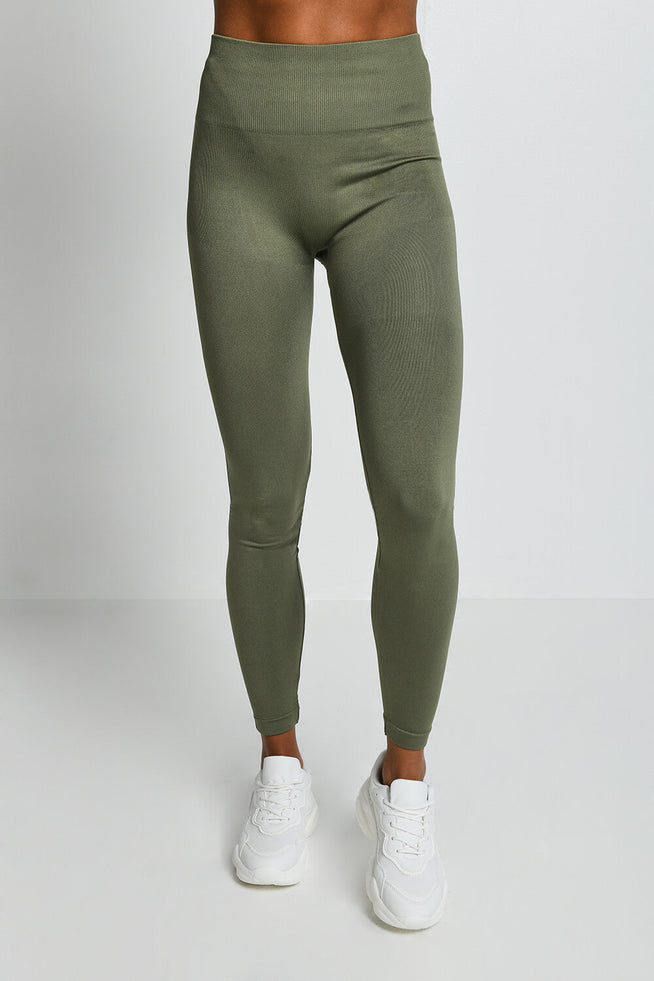 Ultimate Seamless High Waisted Leggings - Sage Green