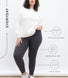 Everyday High Waisted Leggings - Dark Grey Marl