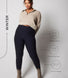 Everyday Winter High Waisted Leggings Curvy - Vintage Navy